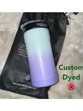 NEW! BRUMATE Lavender Haze Ombré Hopsulator Trio 3-in-1 Insulated Coozie Tumbler